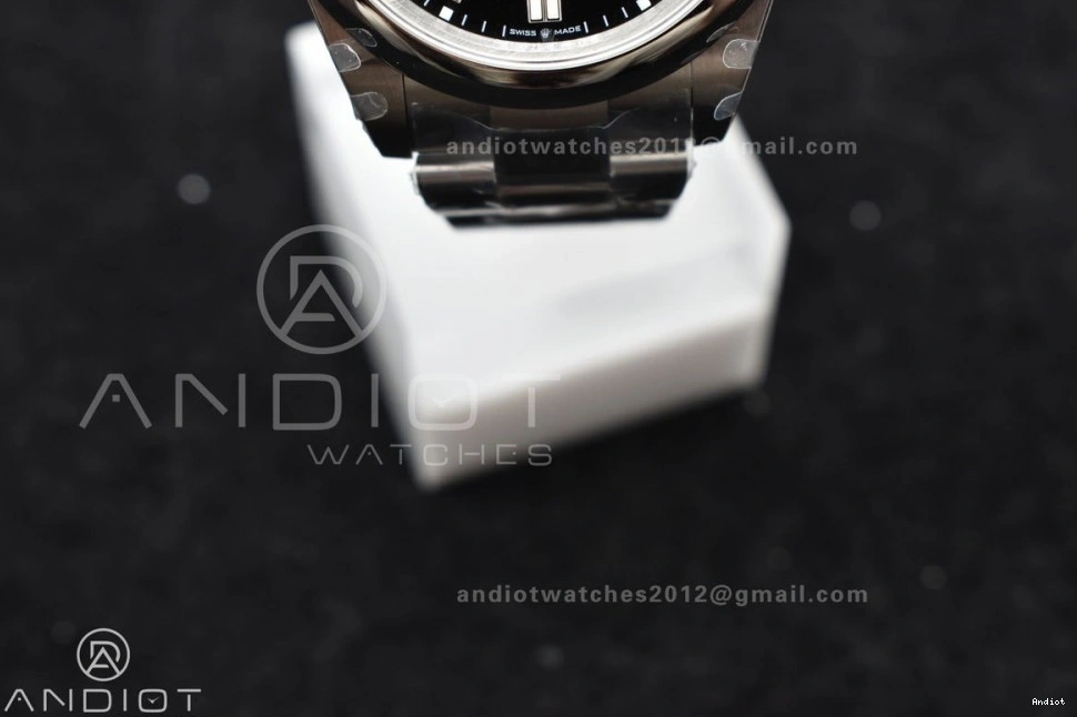 124300 Steel Edition Black 1:1 A3230 41mm 904L Best DIWF Oyster Perpetual Dial 0224